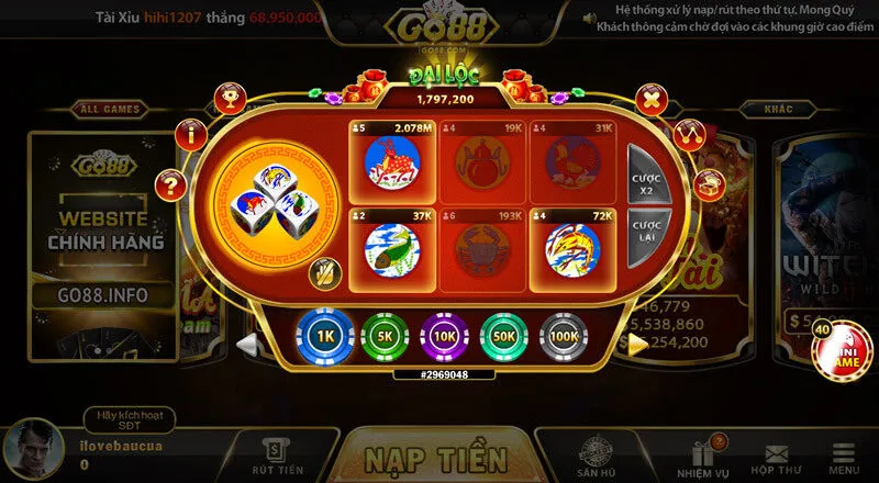 Đông đảo cược thủ bị Go88 hấp dẫn bởi chứa vô vàn các sản phẩm cá cược độc đáo Đông đảo cược thủ bị Go88 hấp dẫn bởi chứa vô vàn các sản phẩm cá cược độc đáo