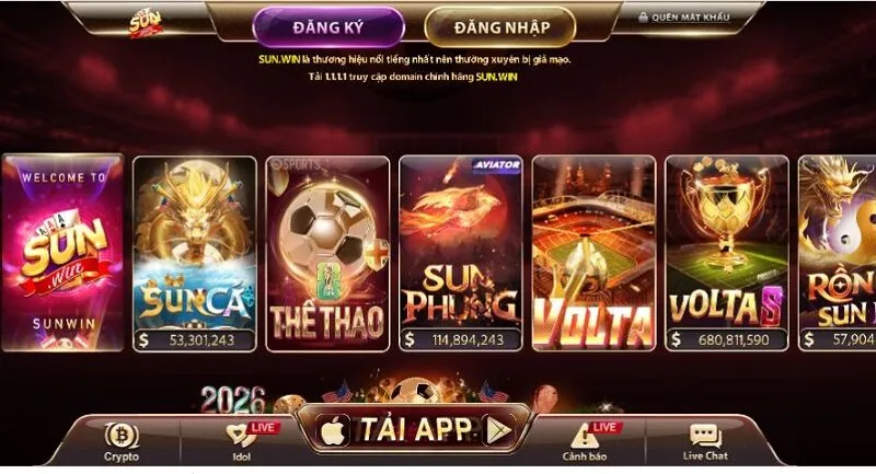 Cổng game bài Sunwin