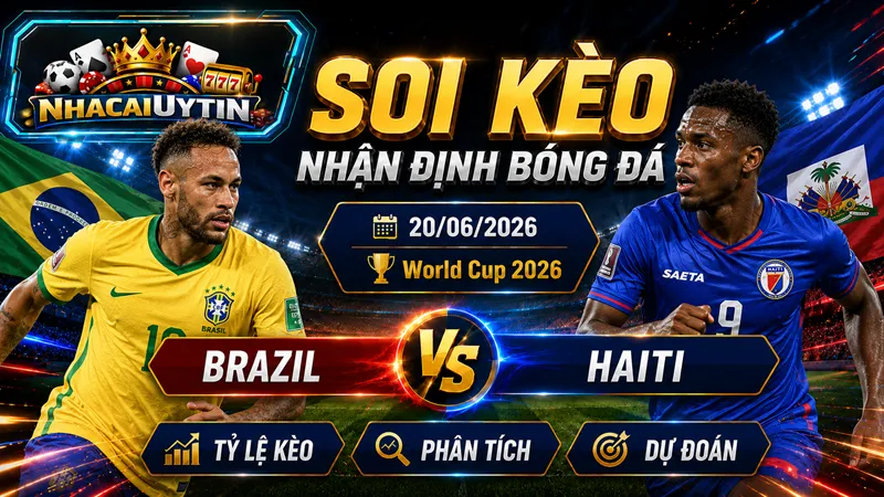 Đội hình ra sân của Brazil vs Haiti