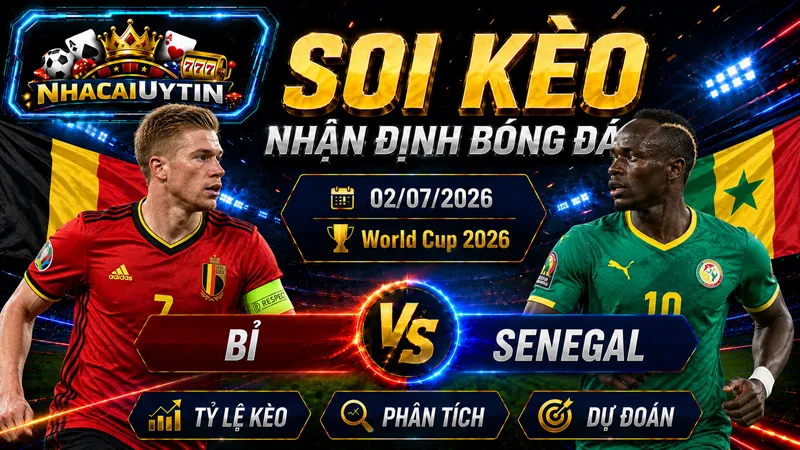 Đội hình ra sân dự kiến của Bỉ vs Senegal