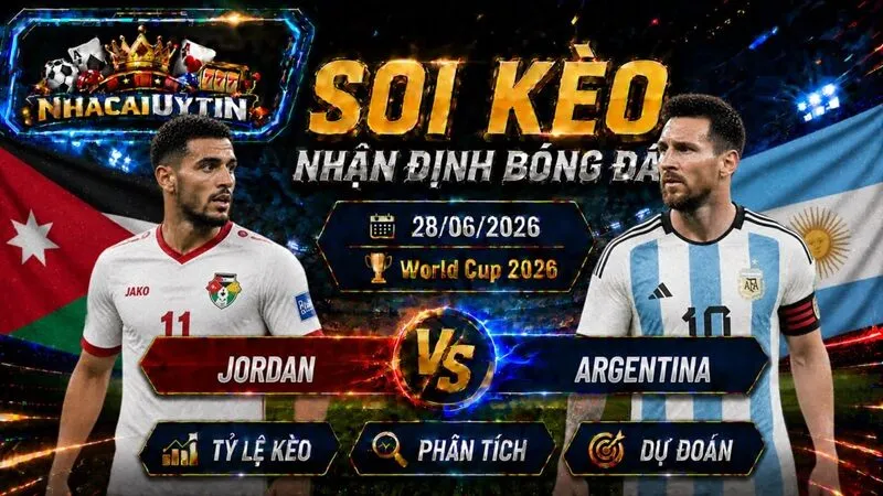 Đội hình ra sân dự kiến của Jordan vs Argentina