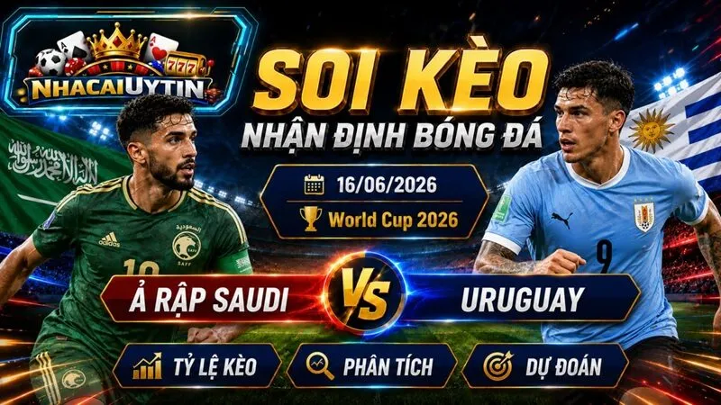 Lực lượng dự kiến của Ả Rập Saudi vs Uruguay