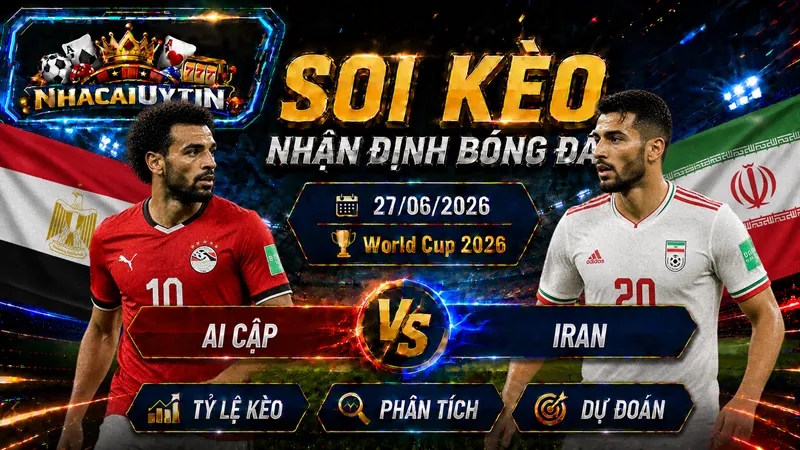 Lực lượng ra sân dự kiến của Ai Cập vs Iran
