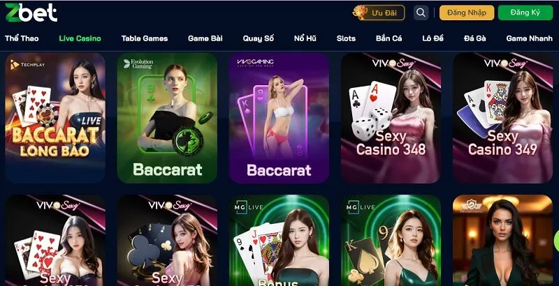 Zbet luôn được đánh giá là nhà cái Baccarat đẳng cấp bậc nhất thị trường