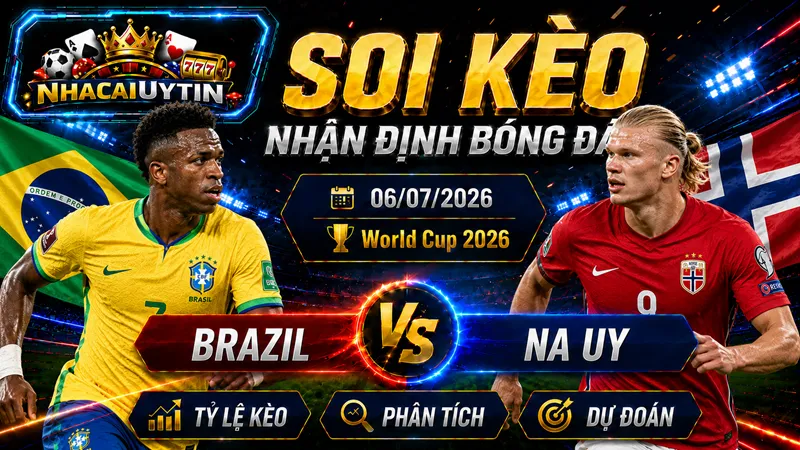 Đội hình ra sân dự kiến của Brazil vs Na Uy