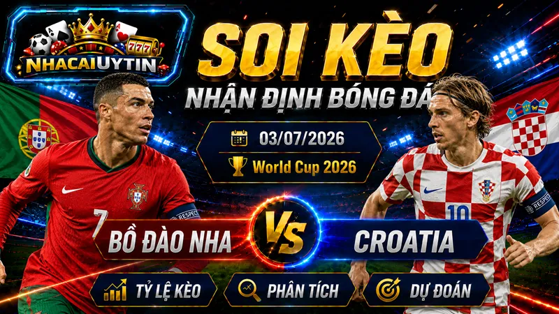 Lực lượng dự kiến của Bồ Đào Nha vs Croatia